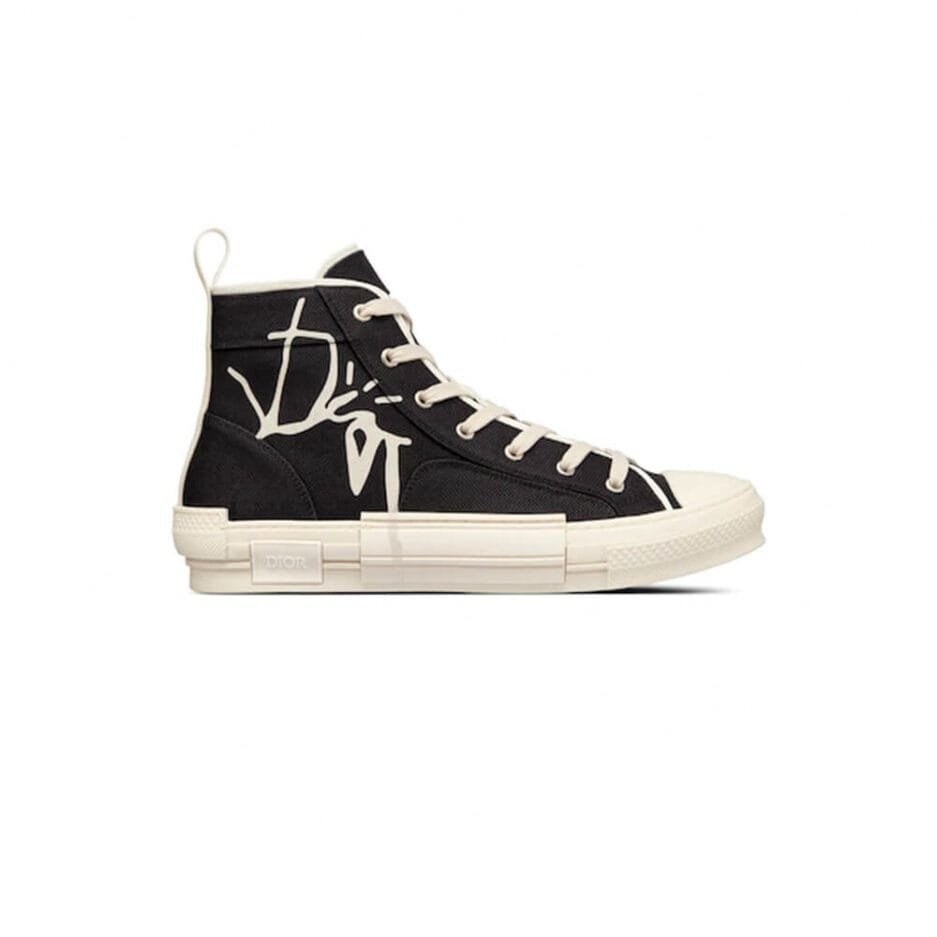 B23 CACTUS JACK DIOR HIGH-TOP SNEAKER