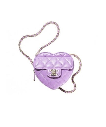 Chanel 22s Heart Bag