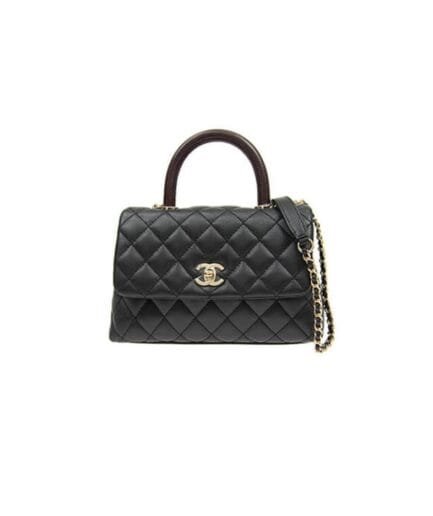 Chanel Coco handle flap shoulder bag PM