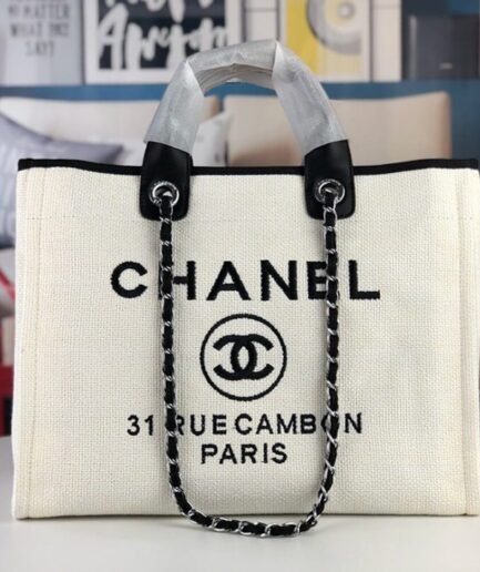 CHANEL Deauville Large Tote