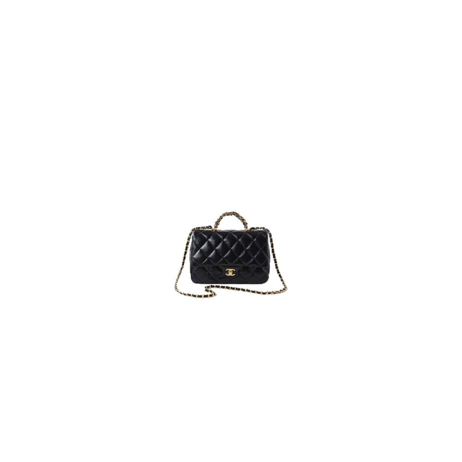 CHANEL Flap Bag with Top Handle