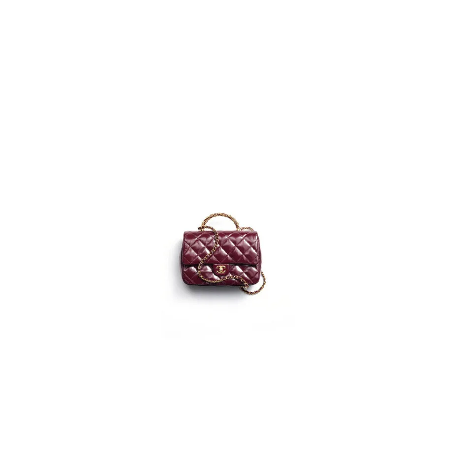 CHANEL Flap Bag with Top Handle
