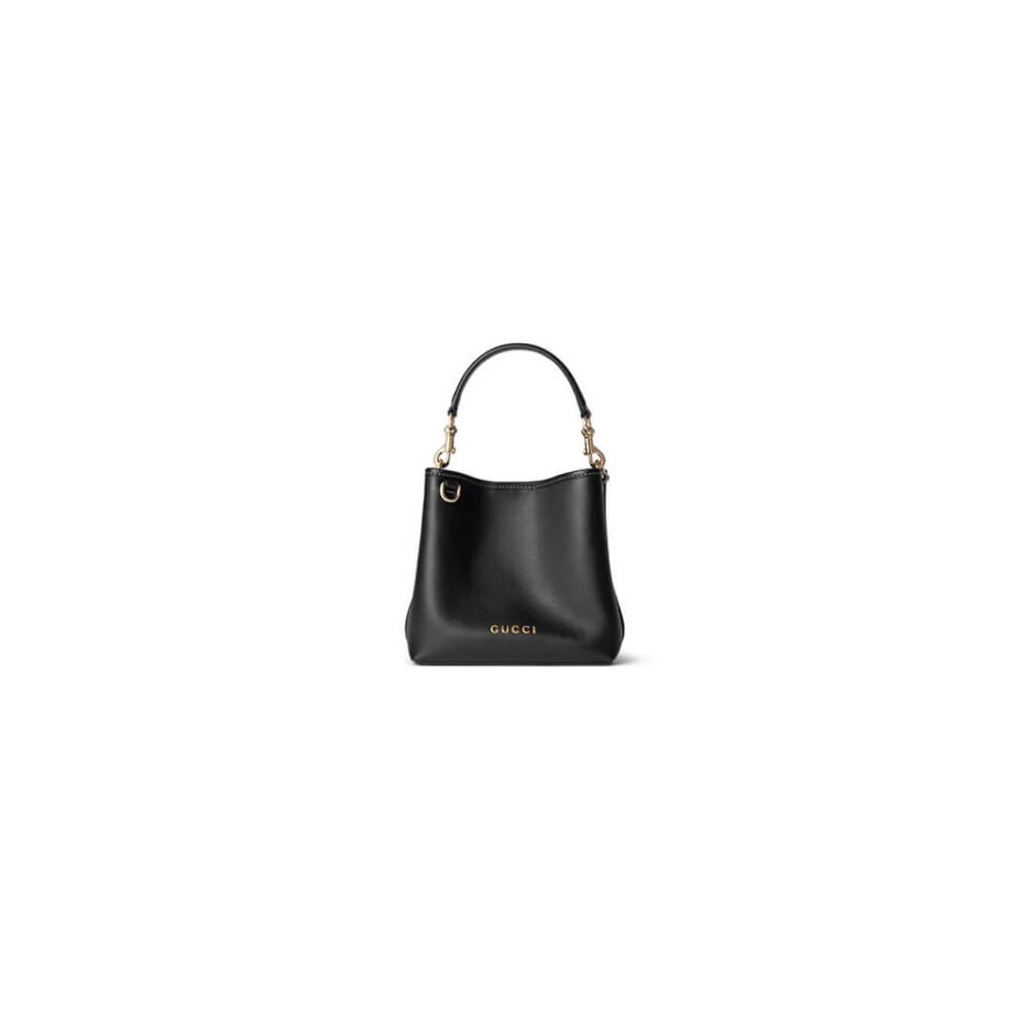 GG Emblem mini bucket bag