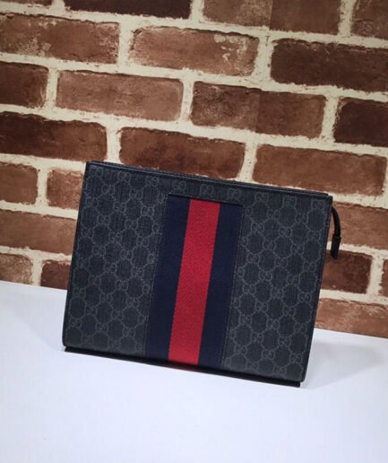 Gucci GG Black Pouch