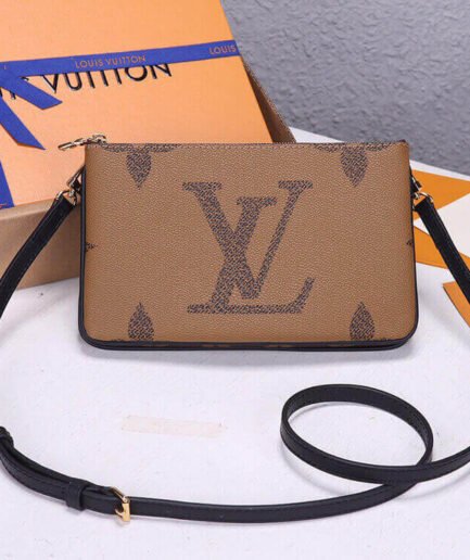 LV Double Zip Pochette
