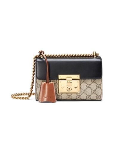 Padlock small GG shoulder bag
